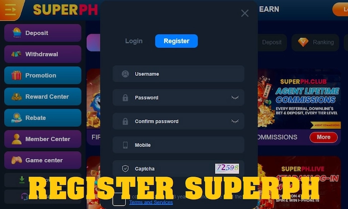 Register SUPERPH